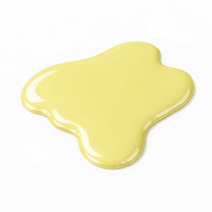 true nail polish Nail swatch of Bikini showing vibrant bright yellow colour with a glossy gel-like shine and smooth full-coverage finish.