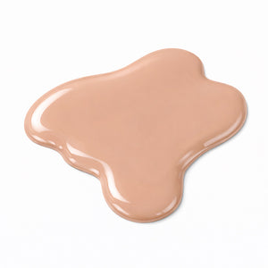 Nail swatch of Sentimental showing elegant soft nude colour with a glossy gel-like shine and smooth full-coverage finish.